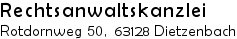 RECHTSANWALTSKANZLEI BEER